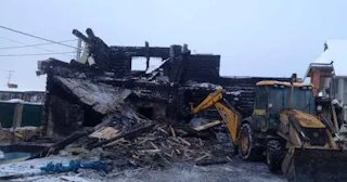 Демонтаж сгоревших зданий в Иркутске | Сварной-Ркт - снос после пожара от 1050 рублей